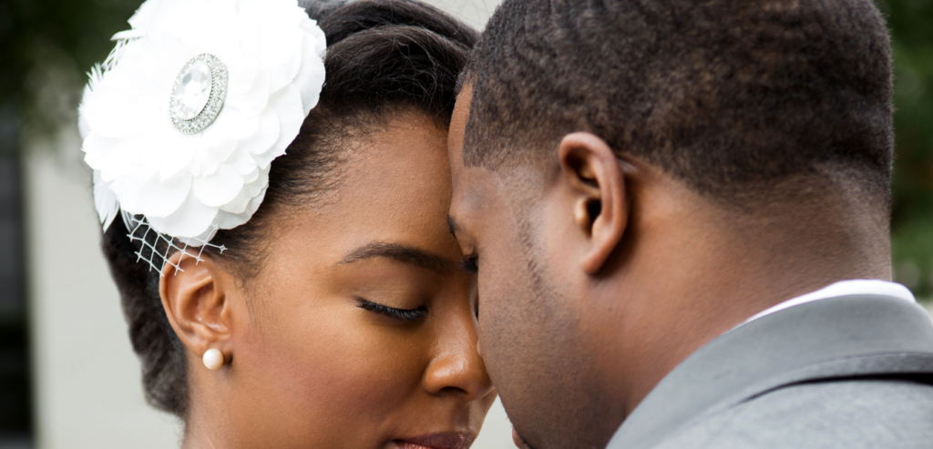 Perfect wedding look for Natural Hair