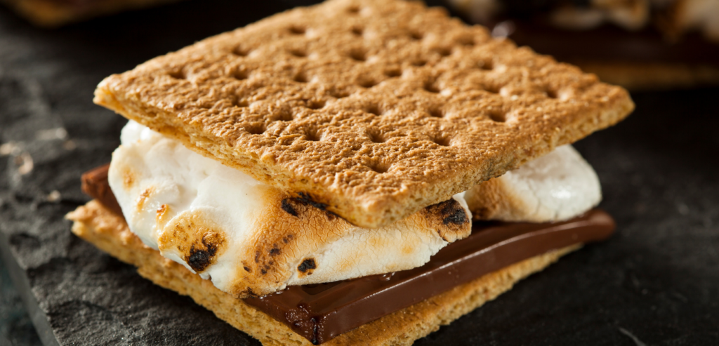 A toasty s'mores