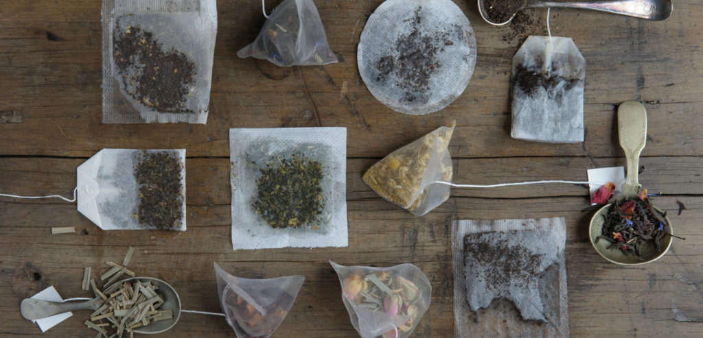 Assorted fancy tea bags