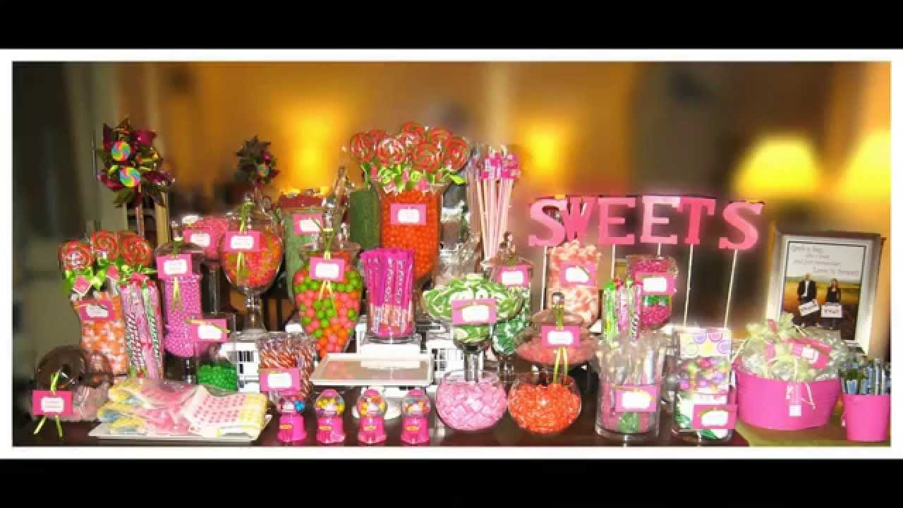 Design A Beautiful Candy Buffet ⋆ Elegant Wedding Ideas
